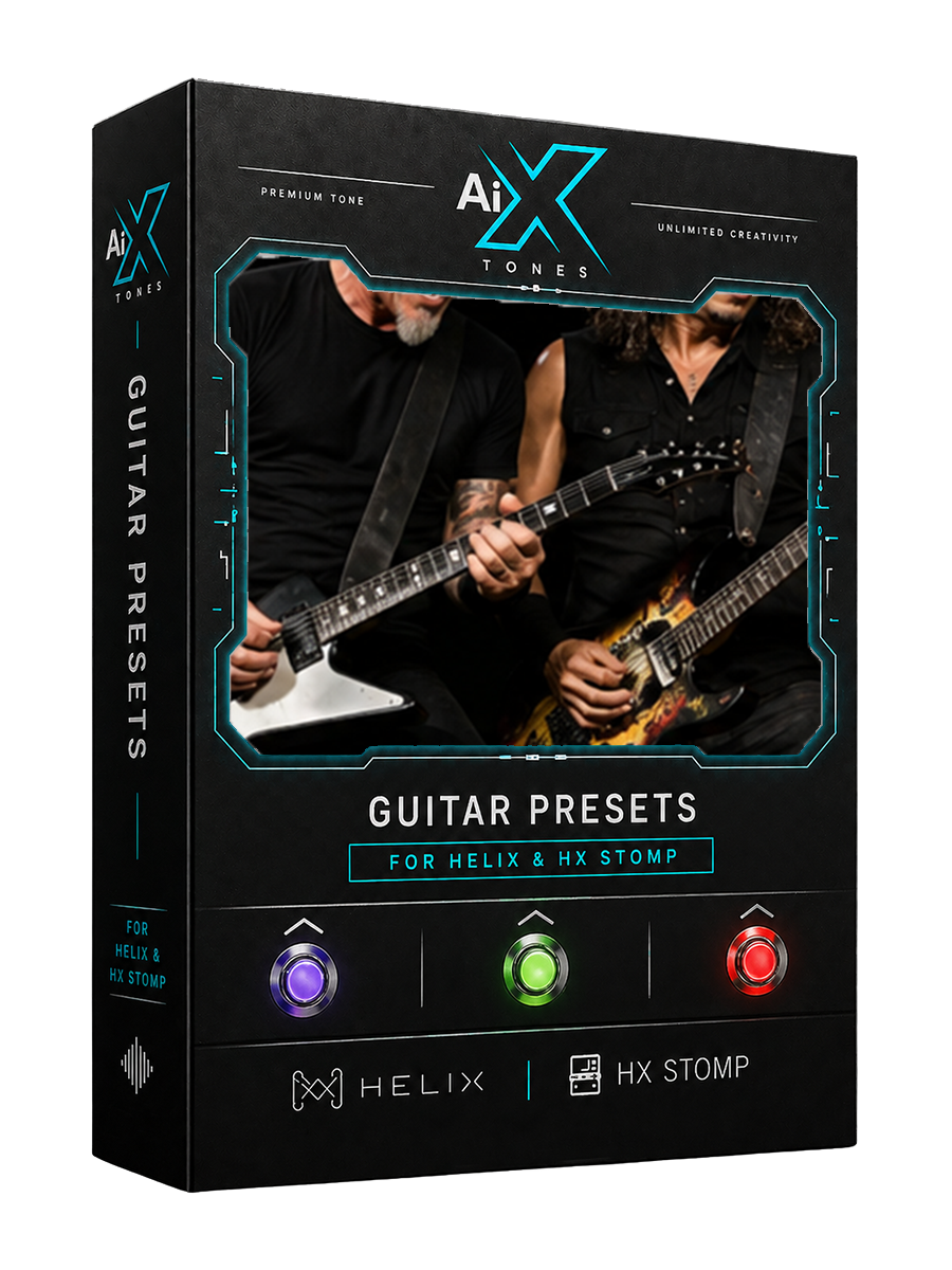 Metallica style Helix – HX Stomp Guitar presets