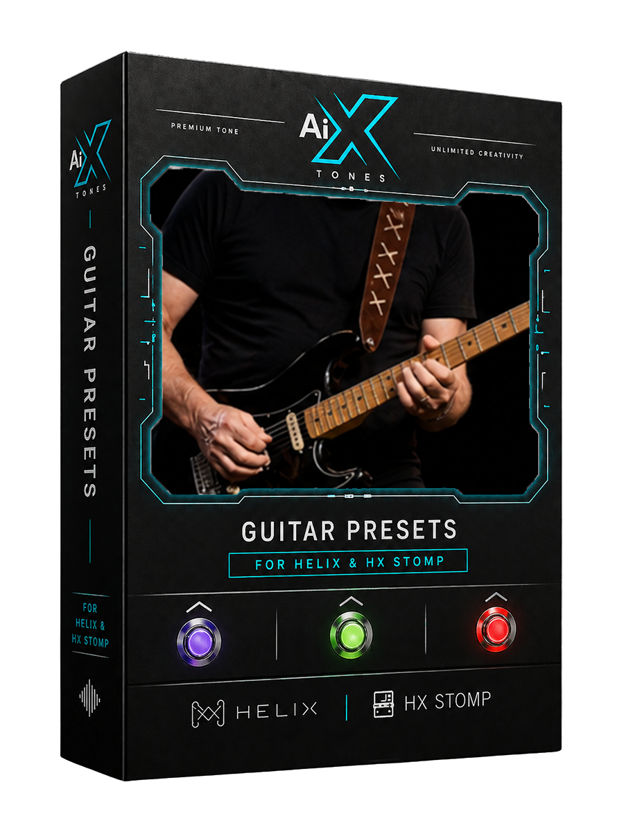 Gilmour style Helix – HX Stomp Guitar presets