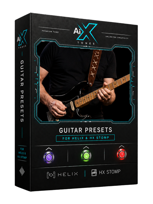 Gilmour style Helix – HX Stomp Guitar presets
